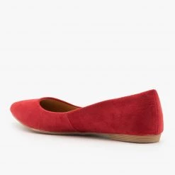 Bella Marie Newest Arrivals Essential Pointed Toe Ballet Flats