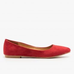 Bella Marie Newest Arrivals Essential Pointed Toe Ballet Flats