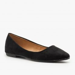 Bella Marie Newest Arrivals Essential Pointed Toe Ballet Flats