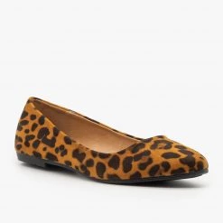 Bella Marie Newest Arrivals Essential Pointed Toe Ballet Flats