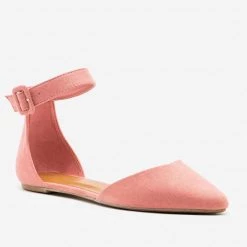 Bamboo Shoes Essential Pointed Toe D'Orsay Flats