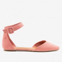 Bamboo Shoes Essential Pointed Toe D'Orsay Flats