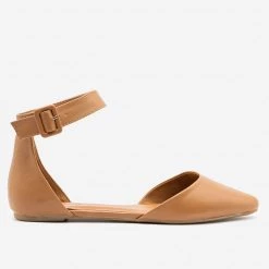 Bamboo Shoes Essential Pointed Toe D'Orsay Flats