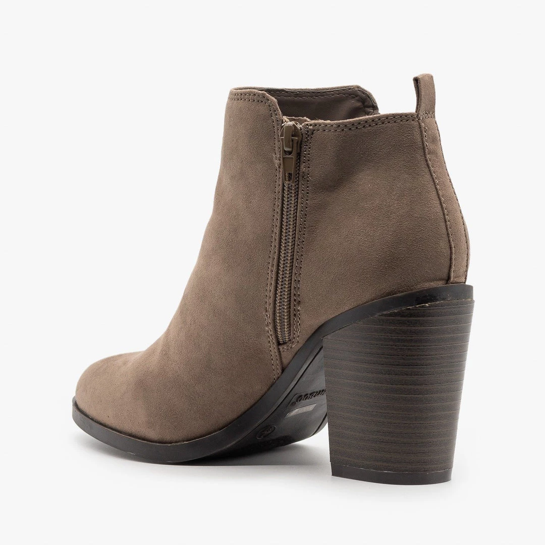 Bamboo Shoes Newest Arrivals Everyday Block Heel Booties FINAL SALE 3 Bamboo Shoes Newest Arrivals Everyday Block Heel Booties FINAL SALE