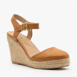 Qupid Shoes Newest Arrivals Everyday Closed-Toe Espadrille Wedges