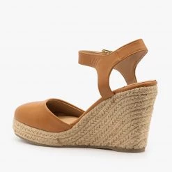 Qupid Shoes Newest Arrivals Everyday Closed-Toe Espadrille Wedges