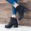 Soda Shoes Everyday Combat Booties
