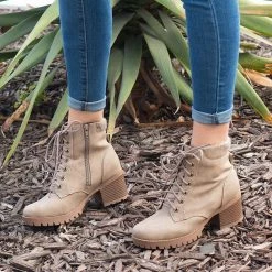 Soda Shoes Everyday Combat Booties