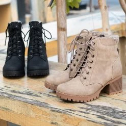 Soda Shoes Everyday Combat Booties