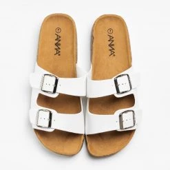 Anna Shoes Everyday Comfy Double Buckle Sandals Newest Arrivals