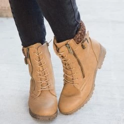 Bamboo Newest Arrivals Everyday Edgy Combat Boots