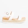 Fashion Focus Newest Arrivals Everyday Espadrille Flatform Sandals