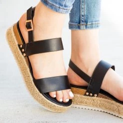 Fashion Focus Newest Arrivals Everyday Espadrille Flatform Sandals