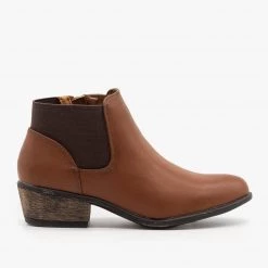 Bamboo Shoes Everyday Low Ankle Booties