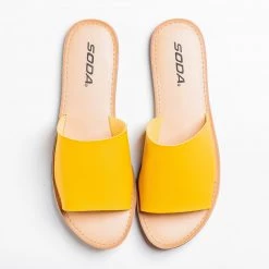 Soda Shoes Everyday Slip-On Sandals Newest Arrivals