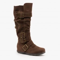 Refresh Newest Arrivals Fashion Buckle Knee-High Boots 29 Refresh Newest Arrivals Fashion Buckle Knee-High Boots