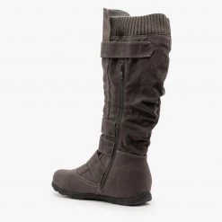 Refresh Newest Arrivals Fashion Buckle Knee-High Boots 25 Refresh Newest Arrivals Fashion Buckle Knee-High Boots