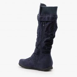 Refresh Newest Arrivals Fashion Buckle Knee-High Boots 30 Refresh Newest Arrivals Fashion Buckle Knee-High Boots