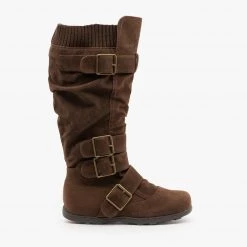 Refresh Newest Arrivals Fashion Buckle Knee-High Boots 31 Refresh Newest Arrivals Fashion Buckle Knee-High Boots