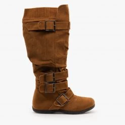 Refresh Newest Arrivals Fashion Buckle Knee-High Boots 22 Refresh Newest Arrivals Fashion Buckle Knee-High Boots