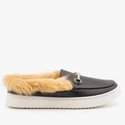 Bamboo Shoes Faux Fur Loafers Newest Arrivals