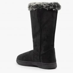 Bamboo Shoes Faux Fur Trimmed Winter Boots