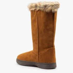 Bamboo Shoes Faux Fur Trimmed Winter Boots