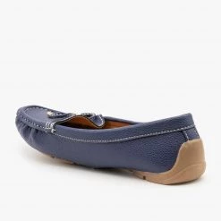 Forever Faux Leather Moccasin Style Flats