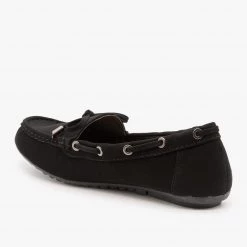 Top Moda Newest Arrivals Faux Nubuck Side Stitched Moccasin Flats FINAL SALE