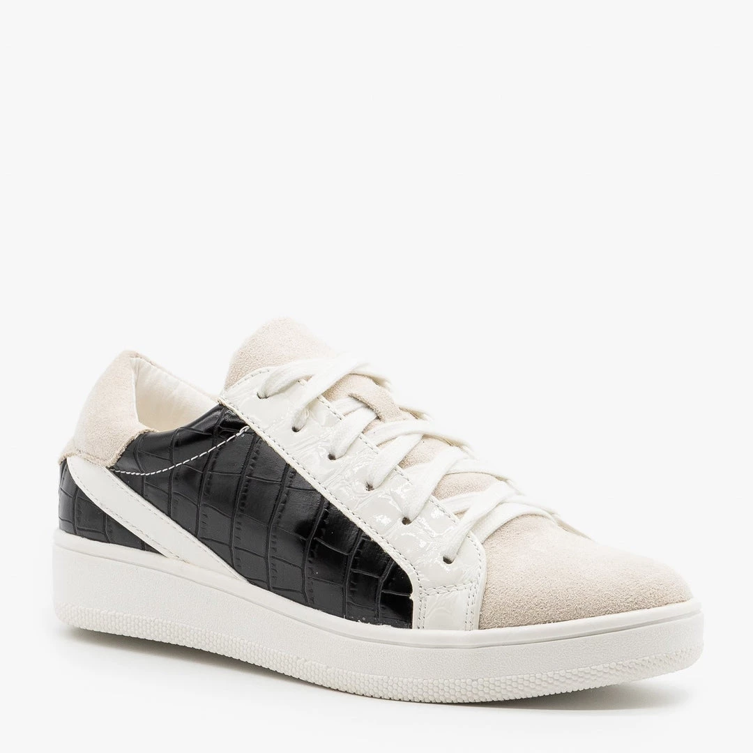 Nature Breeze Faux Sherpa Lined Crocodile Sneakers Newest Arrivals 5 Nature Breeze Faux Sherpa Lined Crocodile Sneakers Newest Arrivals