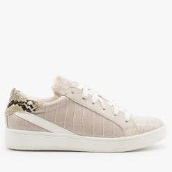Nature Breeze Faux Sherpa Lined Crocodile Sneakers Newest Arrivals