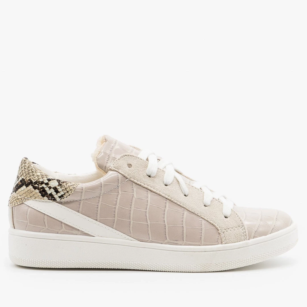 Nature Breeze Faux Sherpa Lined Crocodile Sneakers Newest Arrivals 1 Nature Breeze Faux Sherpa Lined Crocodile Sneakers Newest Arrivals