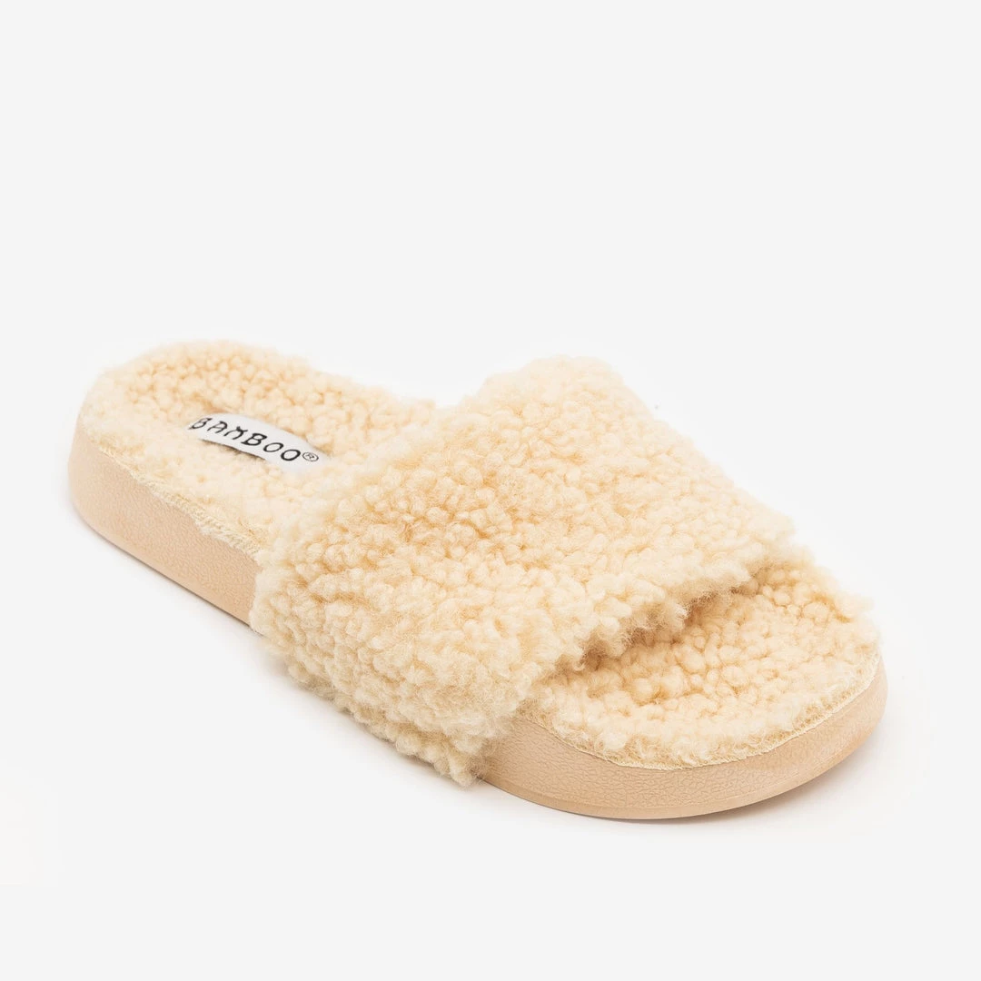 Bamboo Shoes Newest Arrivals Faux Sherpa Slides 6 Bamboo Shoes Newest Arrivals Faux Sherpa Slides