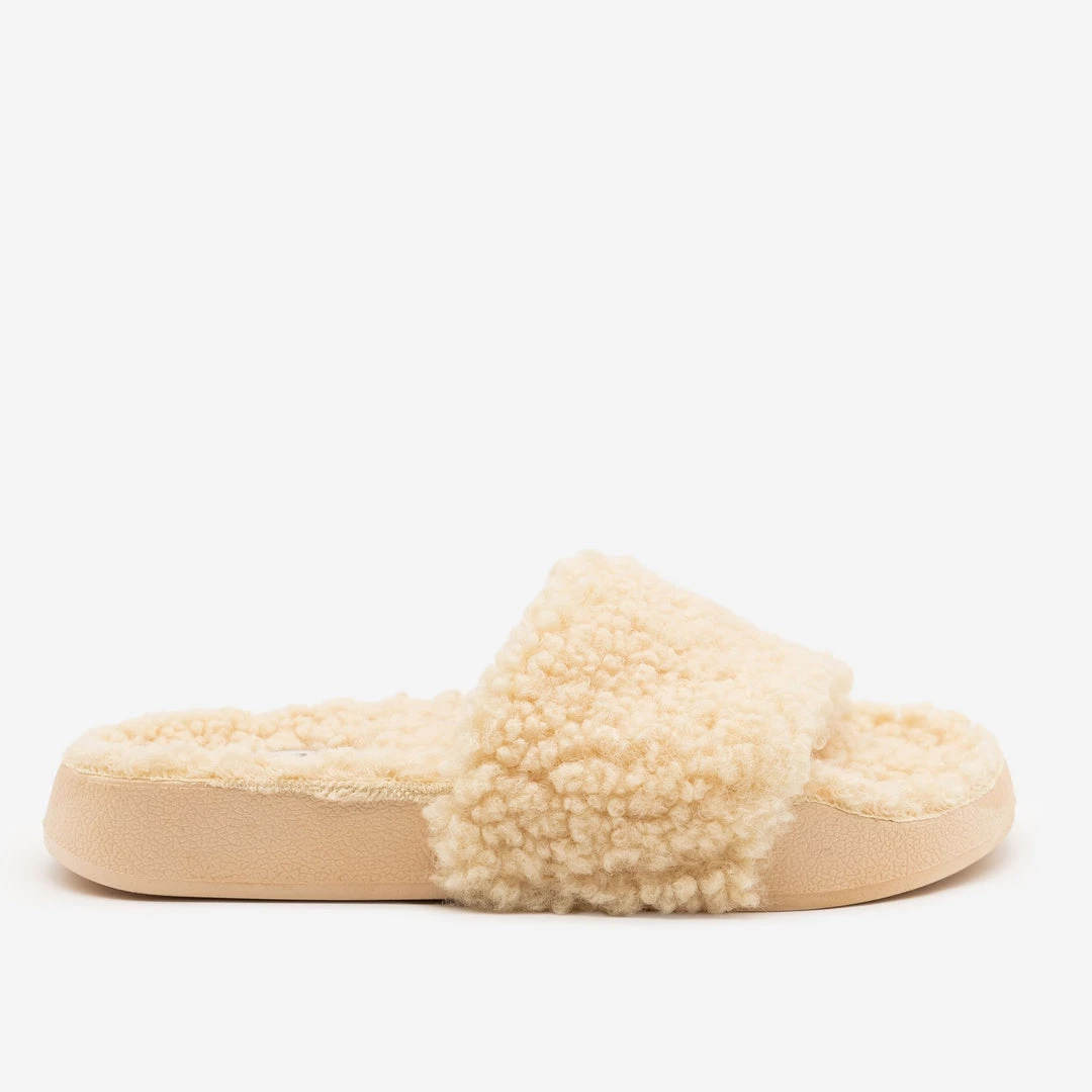 Bamboo Shoes Newest Arrivals Faux Sherpa Slides 4 Bamboo Shoes Newest Arrivals Faux Sherpa Slides