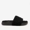 Bamboo Shoes Newest Arrivals Faux Sherpa Slides