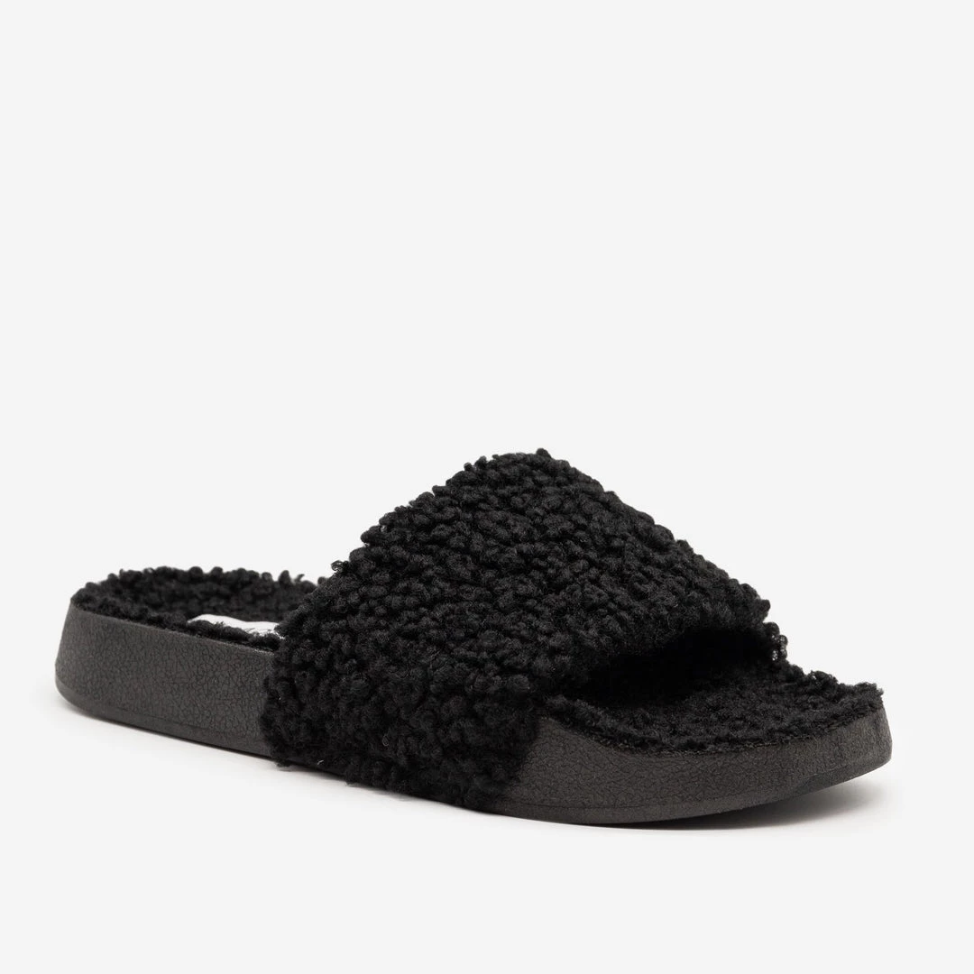 Bamboo Shoes Newest Arrivals Faux Sherpa Slides 2 Bamboo Shoes Newest Arrivals Faux Sherpa Slides