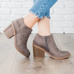 Soda Shoes Newest Arrivals Faux Suede Chunky Heel Fashion Booties 14 Soda Shoes Newest Arrivals Faux Suede Chunky Heel Fashion Booties