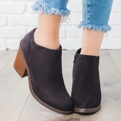 Soda Shoes Newest Arrivals Faux Suede Chunky Heel Fashion Booties 17 Soda Shoes Newest Arrivals Faux Suede Chunky Heel Fashion Booties
