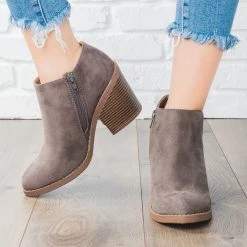 Soda Shoes Newest Arrivals Faux Suede Chunky Heel Fashion Booties 16 Soda Shoes Newest Arrivals Faux Suede Chunky Heel Fashion Booties