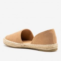 Bella Marie Faux Suede Espadrille Flats
