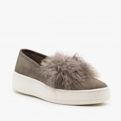 Soda Shoes Feather Boa Flatform Sneakers 8 Soda Shoes Feather Boa Flatform Sneakers