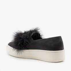 Soda Shoes Feather Boa Flatform Sneakers 10 Soda Shoes Feather Boa Flatform Sneakers