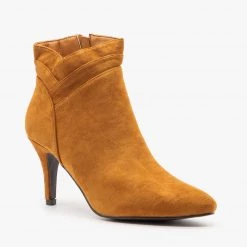 Forever Newest Arrivals Fishtail Side Stiletto Booties