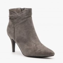 Forever Newest Arrivals Fishtail Side Stiletto Booties