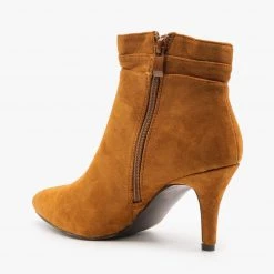 Forever Newest Arrivals Fishtail Side Stiletto Booties