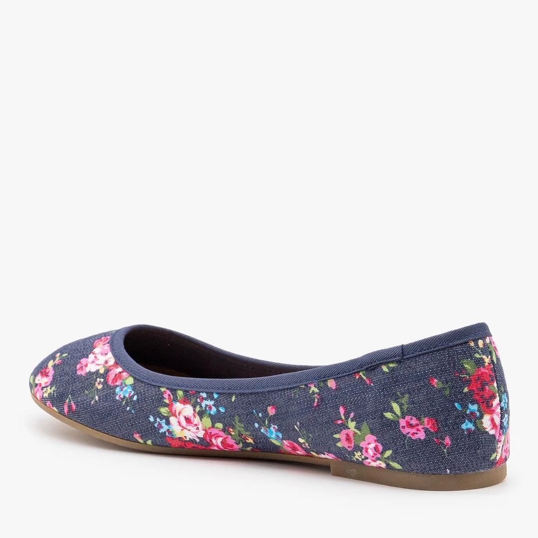 Bamboo Shoes Floral Ballet Flats Newest Arrivals 3 Bamboo Shoes Floral Ballet Flats Newest Arrivals