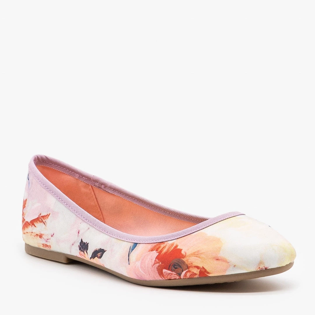 Bamboo Shoes Floral Ballet Flats Newest Arrivals 5 Bamboo Shoes Floral Ballet Flats Newest Arrivals