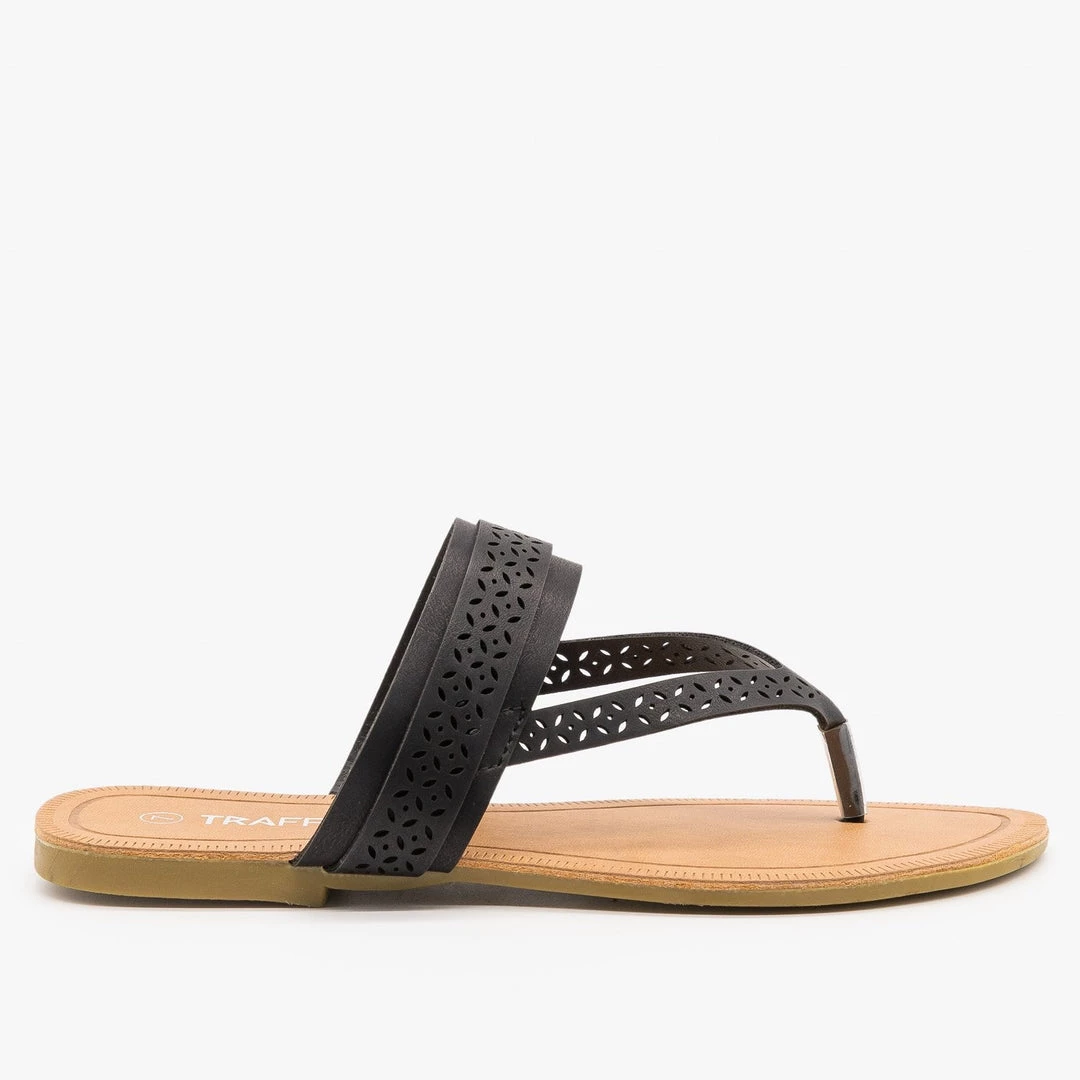 Traffic Shoes Floral Design Faux Leather Sandals Newest Arrivals 8 Traffic Shoes Floral Design Faux Leather Sandals Newest Arrivals