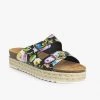 Nature Breeze Floral Espadrille Flatform Sandals Newest Arrivals