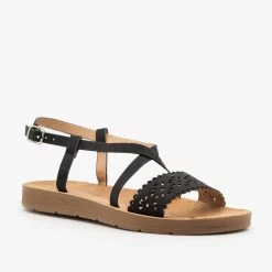 Montecucco Flower Cutout Strappy Sandals Newest Arrivals